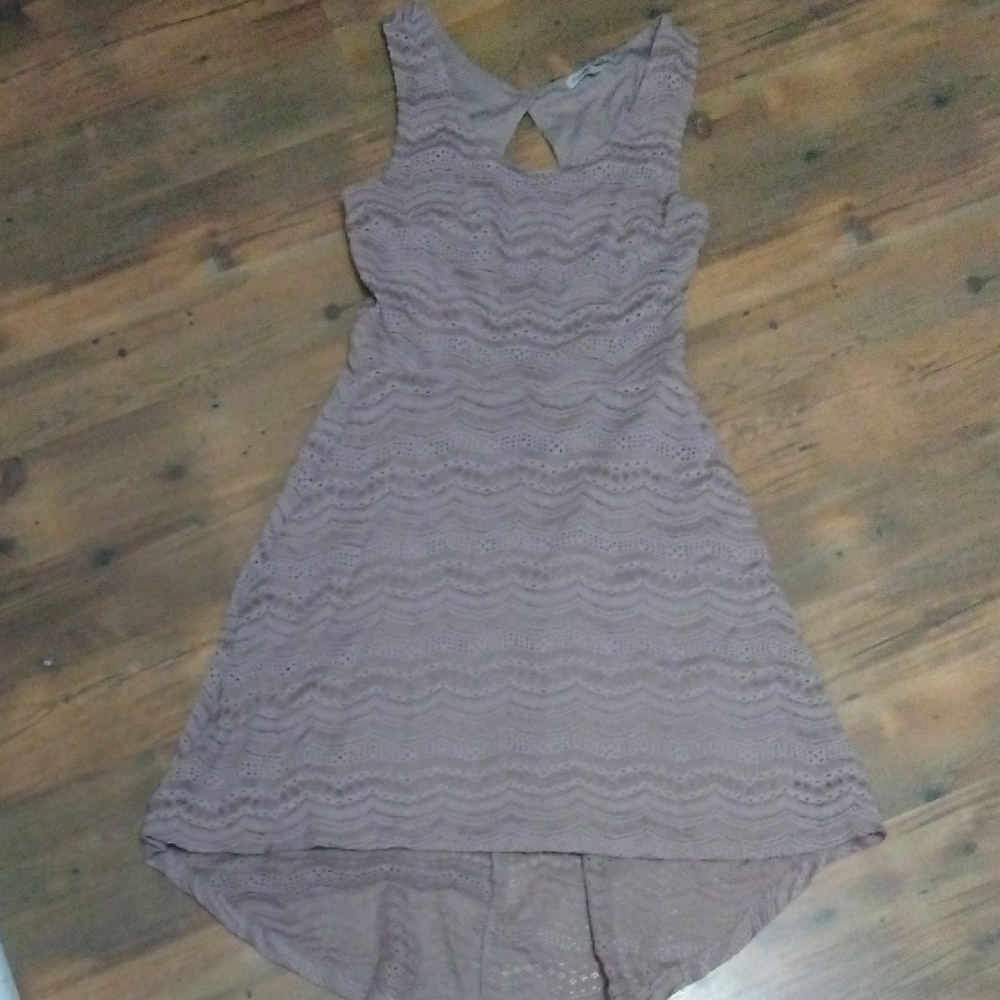Charlotte Russe Mauve Lace Dress